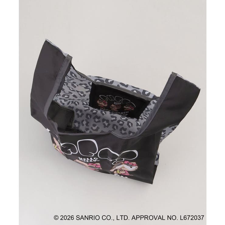 日焼けハローキティ エコバッグ LEOPARD BK | 212 KITCHEN STORE | 詳細画像5 
