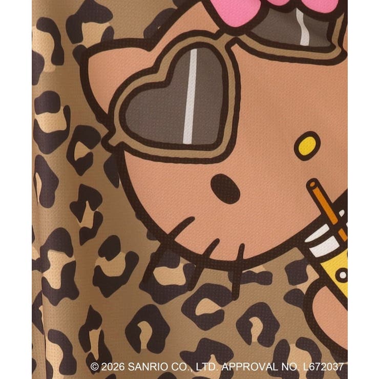 日焼けハローキティ 冷感タオルポンチョ LEOPARD BR | 212 KITCHEN STORE | 詳細画像7 