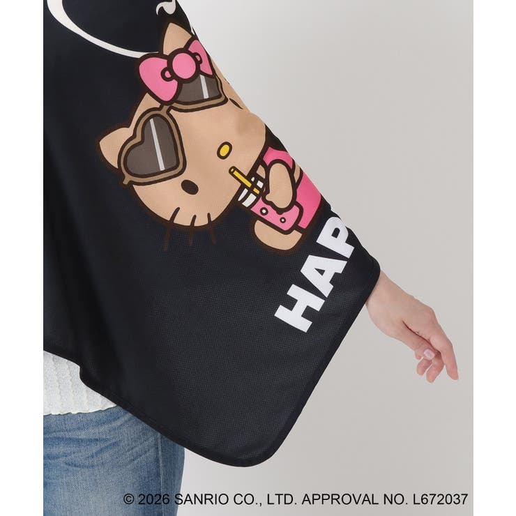 日焼けハローキティ 冷感タオルポンチョ LEOPARD BK | 212 KITCHEN STORE | 詳細画像6 
