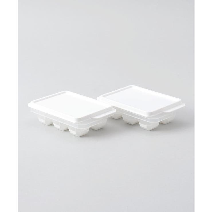 その他 | 冷た倶楽部 取り出しやすいアイストレー6個取り (蓋付) 2個組 | 212 KITCHEN STORE