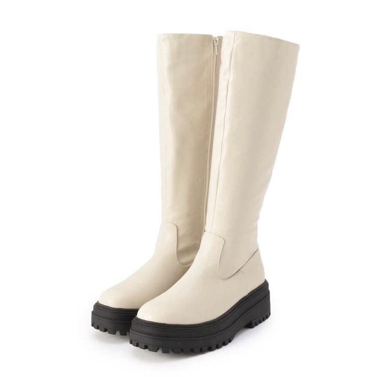 トラックソールストレッチロングブーツ[品番：WRDW0136490]｜ESPERANZA（エスペランサ）のレディース ファッション通販｜SHOPLIST（ショップリスト）
