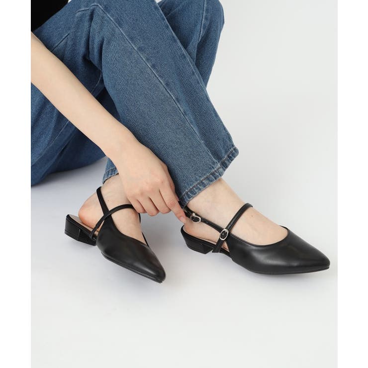 バックストラップフラットパンプス | ESPERANZA | 詳細画像19 