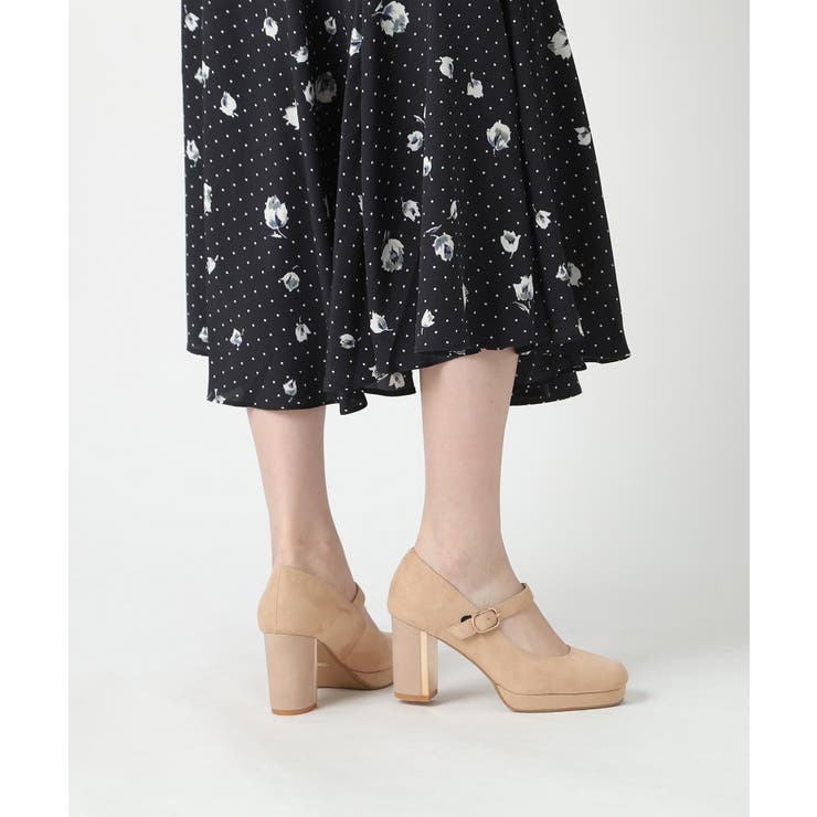 メッキプレートヒールストラップパンプス 結婚式二次会 パーティー 24SS | ESPERANZA | 詳細画像22 