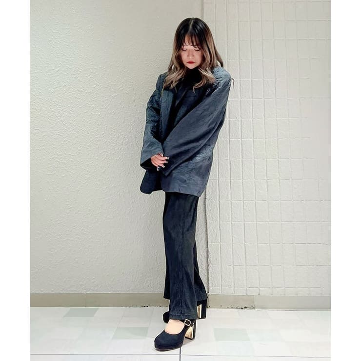 メッキプレートヒールストラップパンプス 結婚式二次会 パーティー 24SS | ESPERANZA | 詳細画像43 