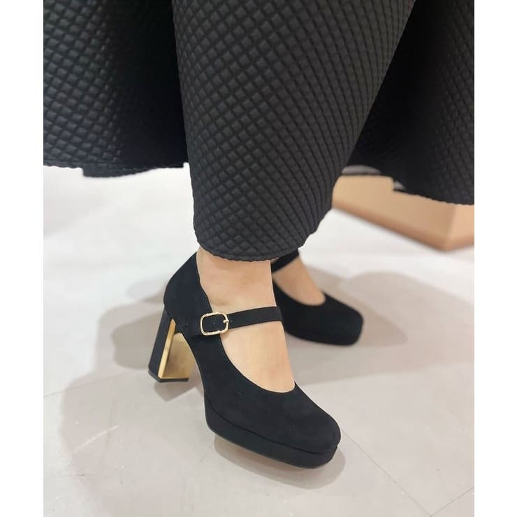 メッキプレートヒールストラップパンプス 結婚式二次会 パーティー 24SS | ESPERANZA | 詳細画像44 