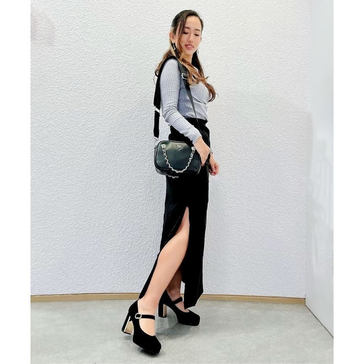 メッキプレートヒールストラップパンプス 結婚式二次会 パーティー 24SS | ESPERANZA | 詳細画像46 