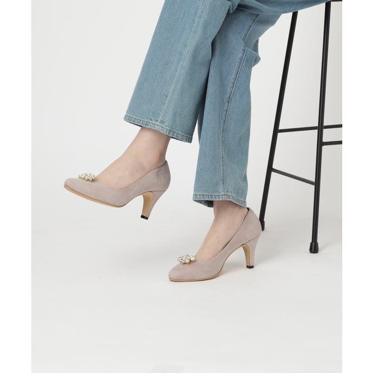 ビジュー2Wayアーモンドトゥパンプス 結婚式二次会 パーティー 24SS | ESPERANZA | 詳細画像26 