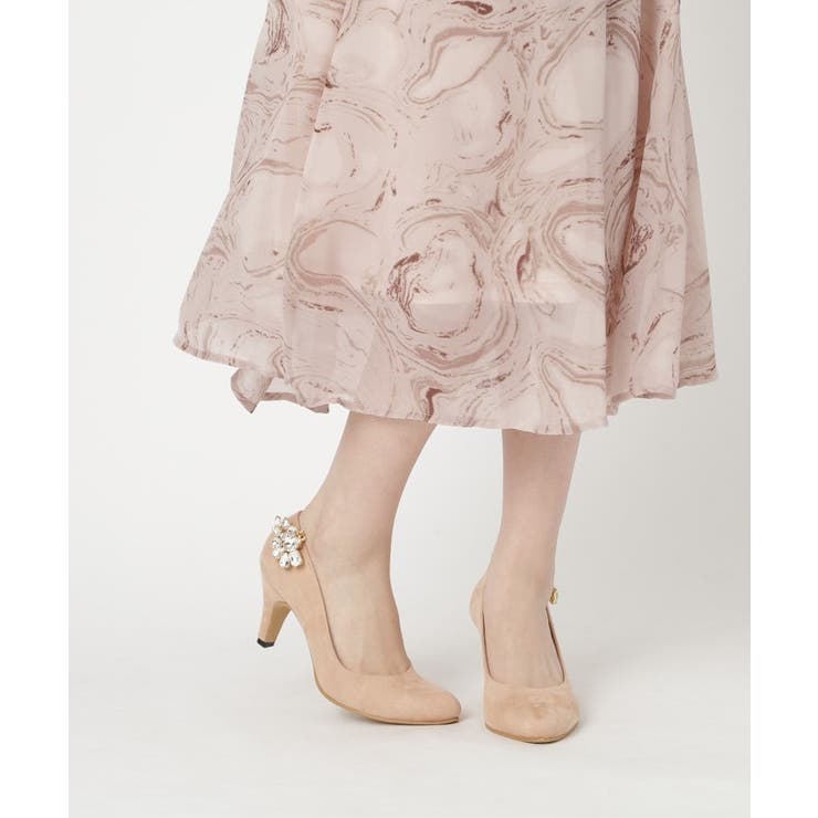 ビジュー2Wayアーモンドトゥパンプス 結婚式二次会 パーティー 24SS | ESPERANZA | 詳細画像44 