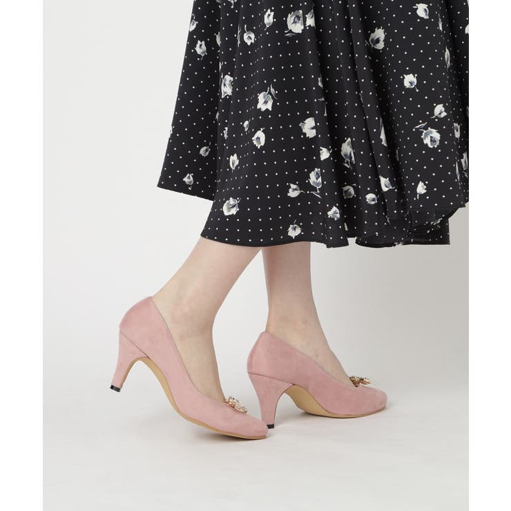 ビジュー2Wayアーモンドトゥパンプス 結婚式二次会 パーティー 24SS | ESPERANZA | 詳細画像54 