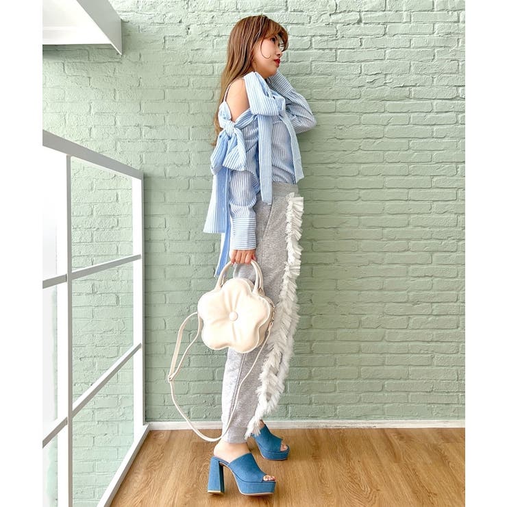 厚底ミュールヒールサンダル 24SS | ESPERANZA | 詳細画像13 