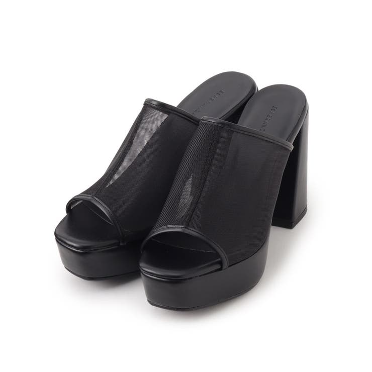 ブラック(919) | 厚底ミュールヒールサンダル 24SS | ESPERANZA