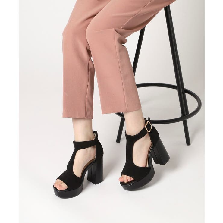 Tストラップスクエアサンダル 24SS | ESPERANZA | 詳細画像26 