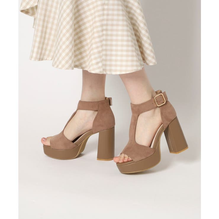 Tストラップスクエアサンダル 24SS | ESPERANZA | 詳細画像28 