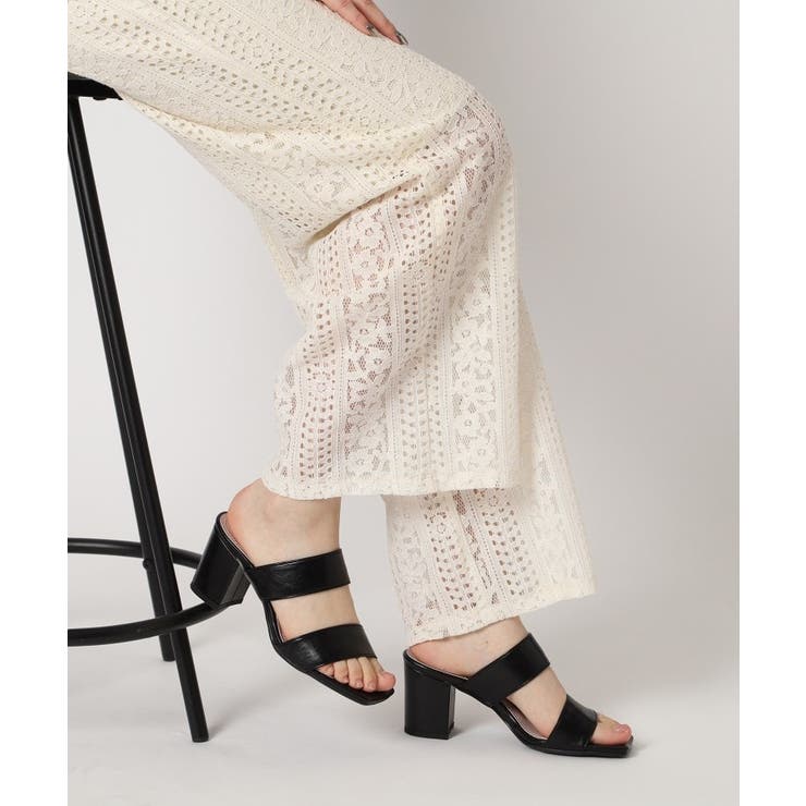 ダブルベルト太ヒールミュールサンダル 24年VER | ESPERANZA | 詳細画像33 