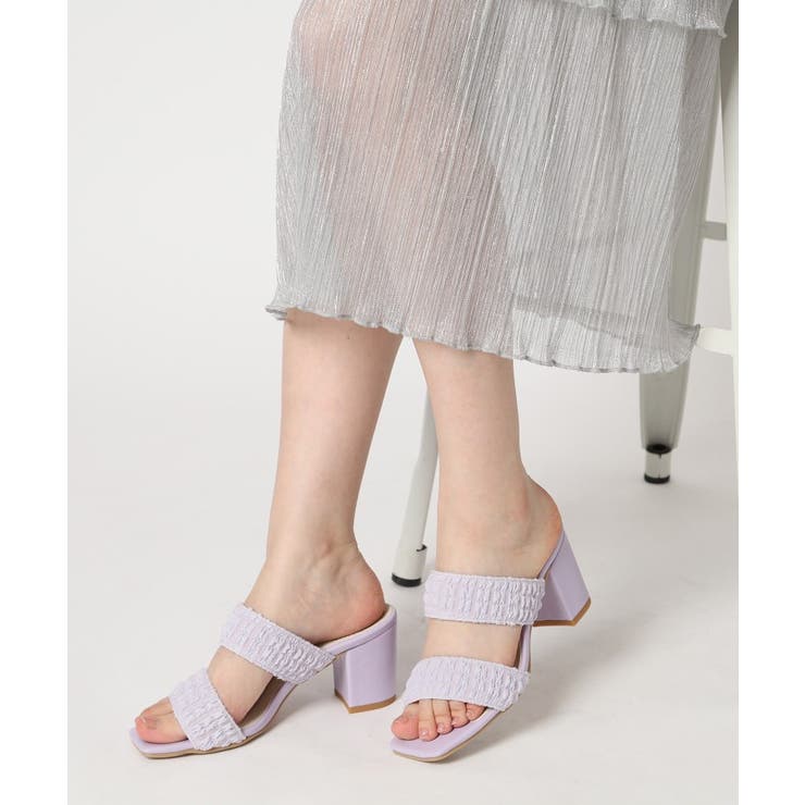 ダブルベルト太ヒールミュールサンダル 24年VER | ESPERANZA | 詳細画像38 