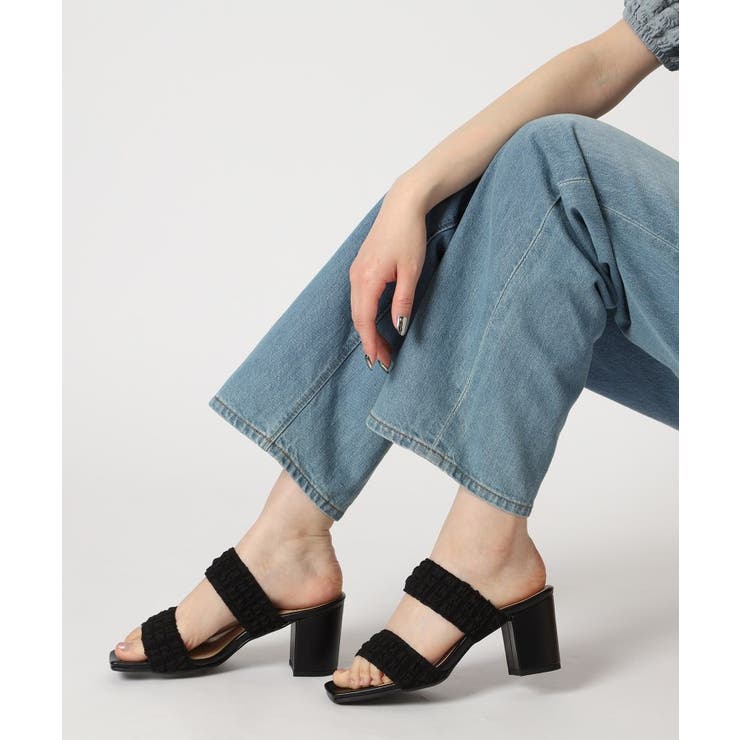 ダブルベルト太ヒールミュールサンダル 24年VER | ESPERANZA | 詳細画像51 