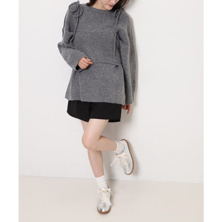 パール調リボンチャームスニーカー | ESPERANZA | 詳細画像6 