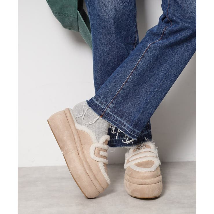 SNSで話題！ふわもこボアサボ[品番：WRDW0221645]｜ESPERANZA