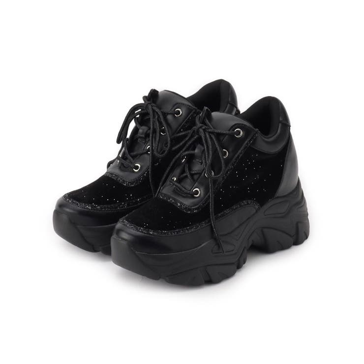 きゅんフィットベルベットラメスニーカー | ESPERANZA | 詳細画像12 