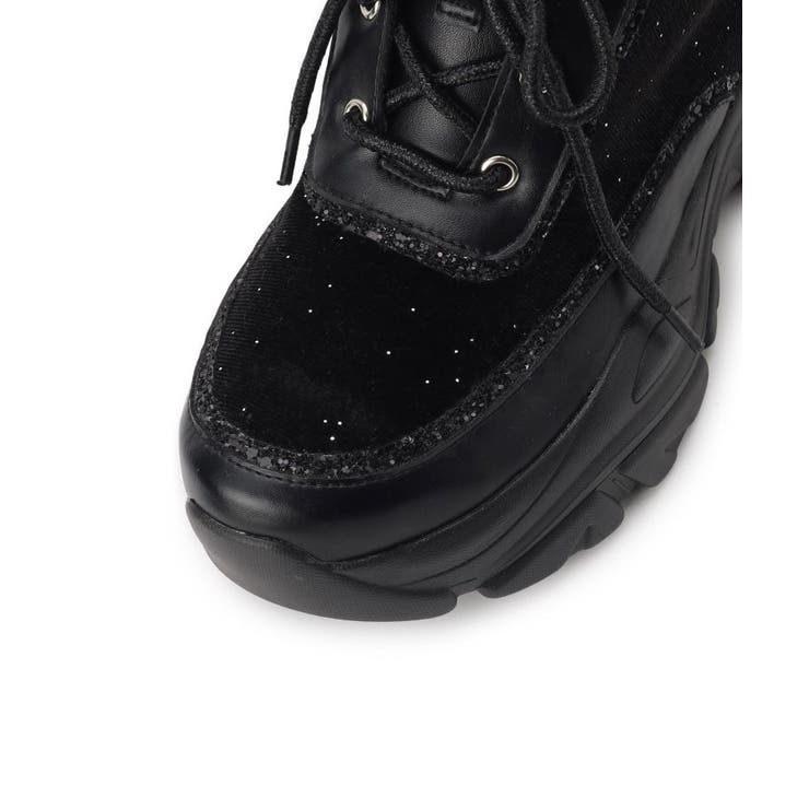 きゅんフィットベルベットラメスニーカー | ESPERANZA | 詳細画像20 