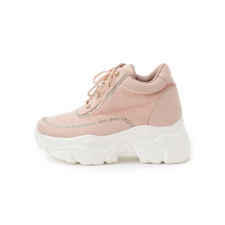 きゅんフィットベルベットラメスニーカー | ESPERANZA | 詳細画像14 