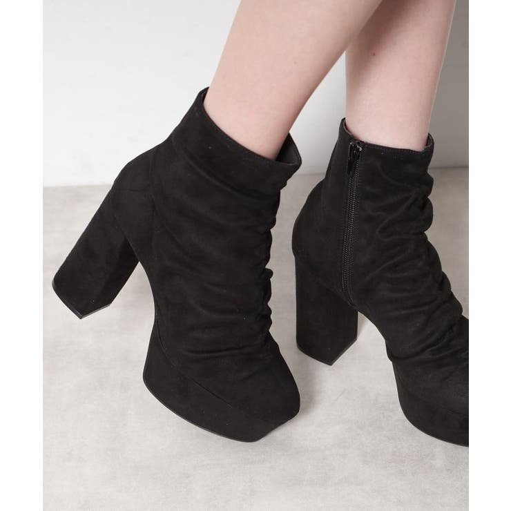 【EC先行販売】【ラク盛り ショートブーツ】リピーター続出 脚長美脚 | ESPERANZA | 詳細画像5 