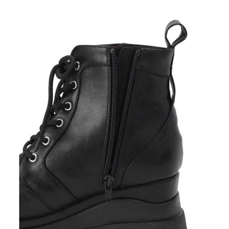 レースアップバックル厚底ブーツ | ESPERANZA | 詳細画像20 