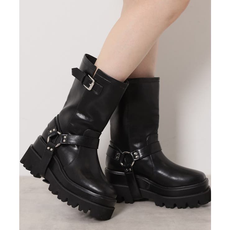 【トレンド感も着回し力も◎】2WAYダブルトラックソールエンジニアブーツ | ESPERANZA | 詳細画像1 