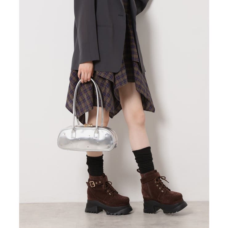 ラインストーンボストンバッグ | ESPERANZA | 詳細画像2 