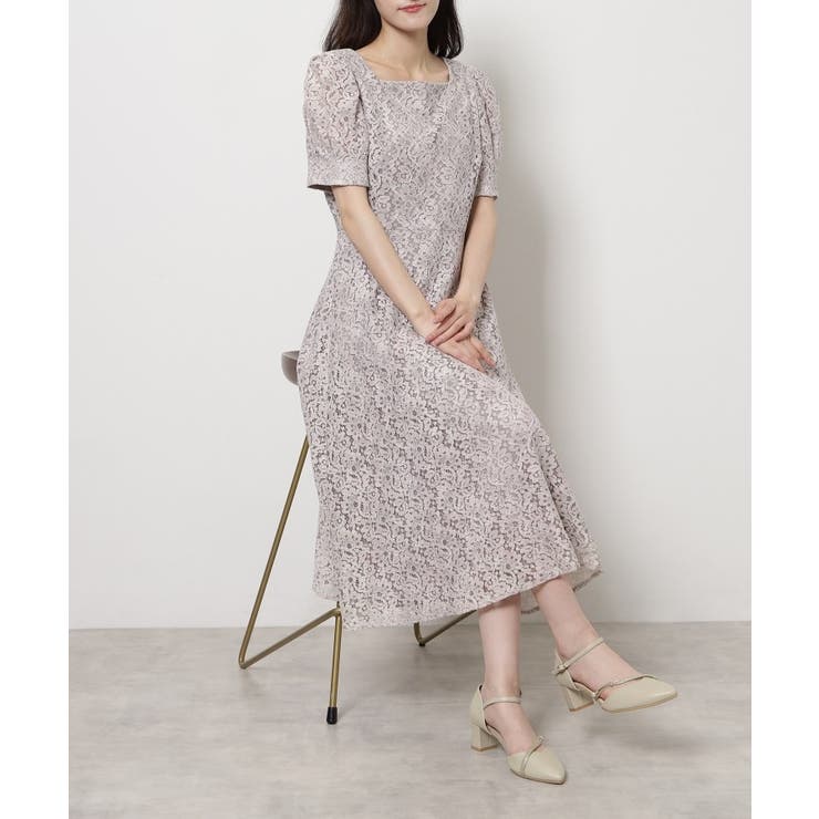 ポインテッドトゥパール調付きセパレートパンプス | ESPERANZA | 詳細画像1 