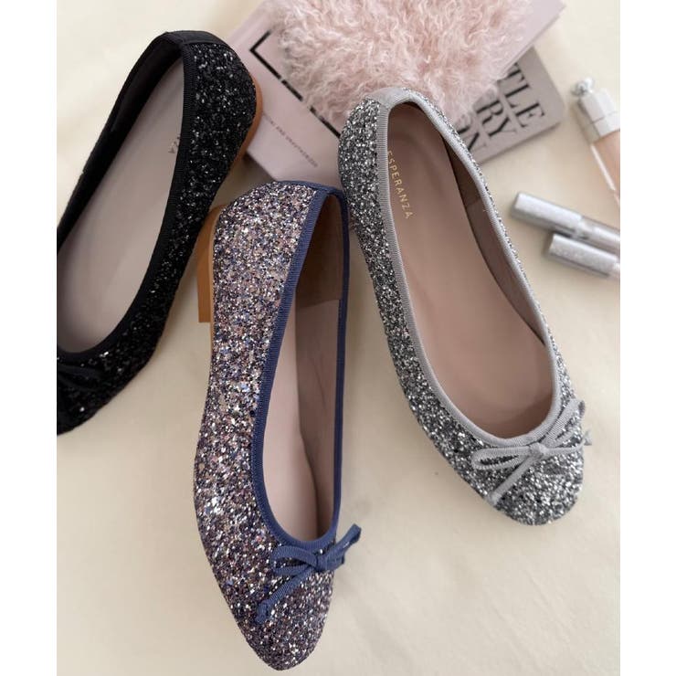 【EC限定カラーあり】グリッターバレエシューズ | ESPERANZA | 詳細画像29 