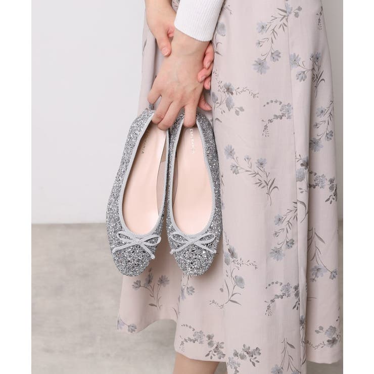 シルバー(306) | 【EC限定カラーあり】グリッターバレエシューズ | ESPERANZA