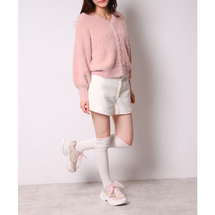 フラワー刺繍ラメスニーカー | ESPERANZA | 詳細画像9 