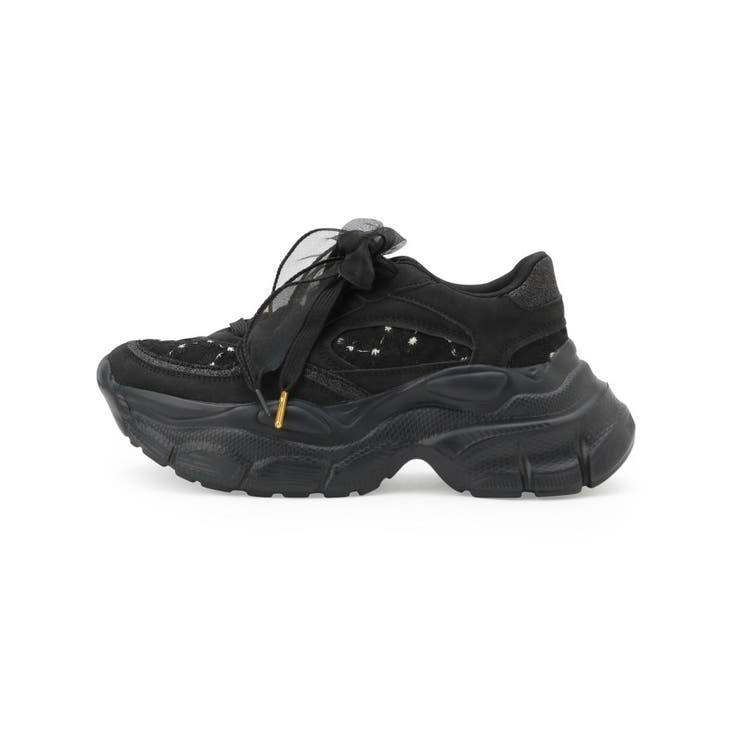 フラワー刺繍ラメスニーカー | ESPERANZA | 詳細画像14 