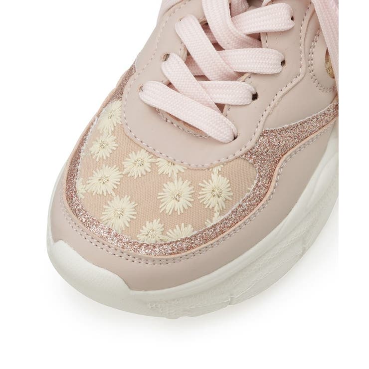 フラワー刺繍ラメスニーカー | ESPERANZA | 詳細画像22 