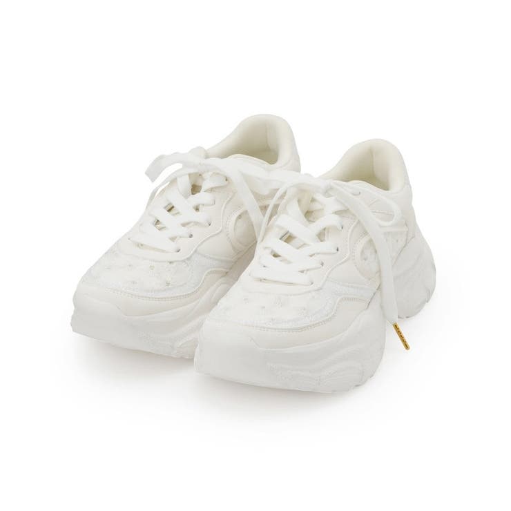 フラワー刺繍ラメスニーカー | ESPERANZA | 詳細画像24 