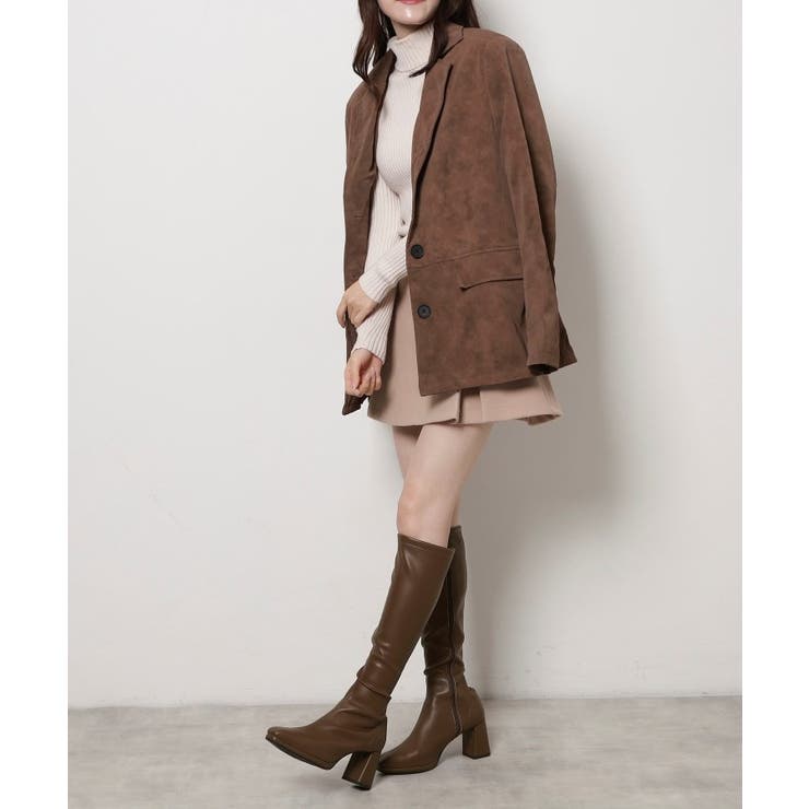 スクエアトゥロングブーツ | ESPERANZA | 詳細画像6 