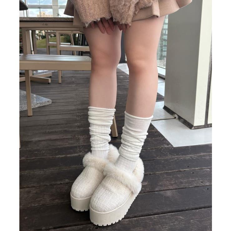 SNSで話題！厚底2WAYフェイクムートンサボ | ESPERANZA | 詳細画像24 