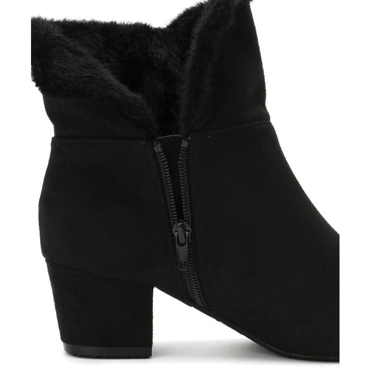 折り返しフェイクファー2WAYショートブーツ | ESPERANZA | 詳細画像24 