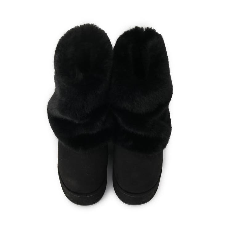 【EC先行販売】フェイクファー付き2WAYムートン調ブーツ | ESPERANZA | 詳細画像34 