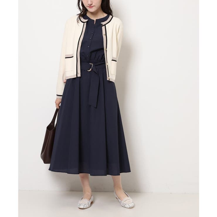 ビジューフェイクファーフラットパンプス | ESPERANZA | 詳細画像1 