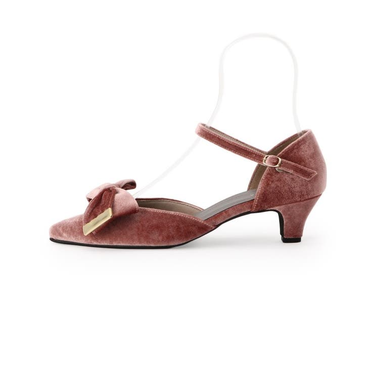 【EC限定】ベルベットリボン2WAYセパレートパンプス | ESPERANZA | 詳細画像18 