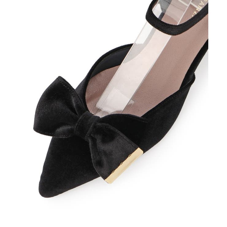 【EC限定】ベルベットリボン2WAYセパレートパンプス | ESPERANZA | 詳細画像24 