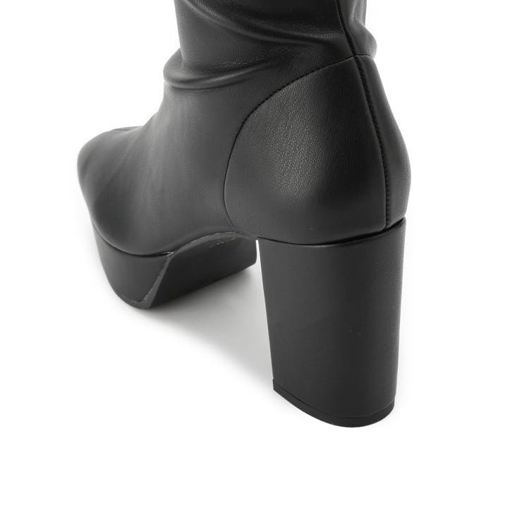 ゆる傾斜ロングブーツ | ESPERANZA | 詳細画像20 