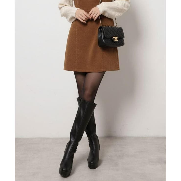 ゆる傾斜ロングブーツ | ESPERANZA | 詳細画像5 