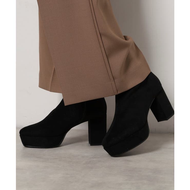 ゆる傾斜ショートブーツ | ESPERANZA | 詳細画像8 