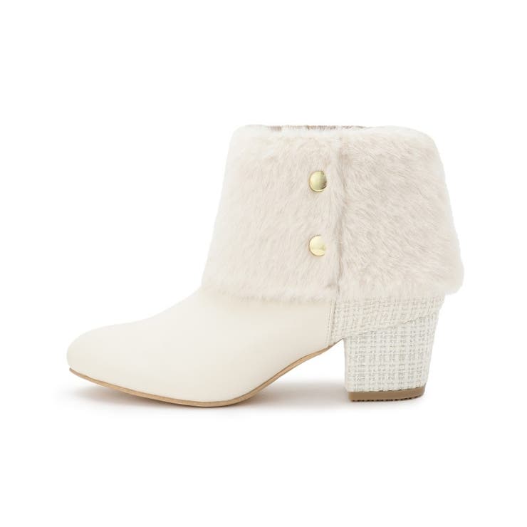 2WAYフェイクファー付きショートブーツ | ESPERANZA | 詳細画像10 