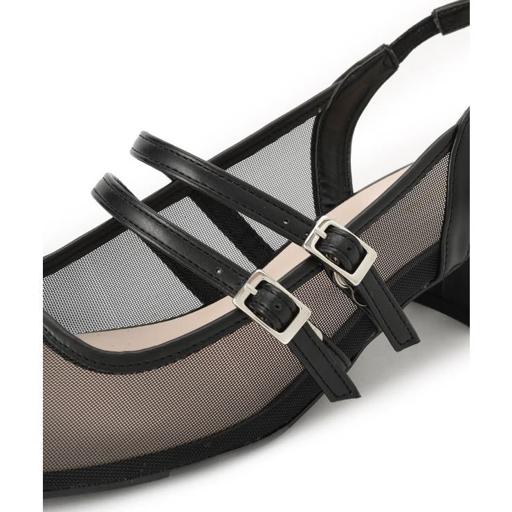 ダブルベルトメッシュパンプス | ESPERANZA | 詳細画像10 