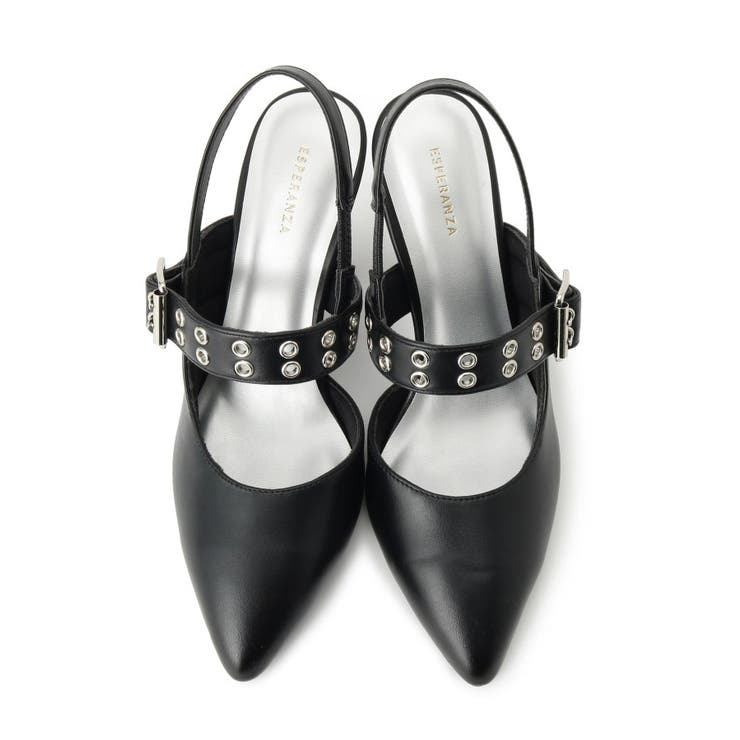 グロメットバックストラップパンプス | ESPERANZA | 詳細画像5 