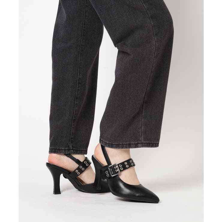 グロメットバックストラップパンプス | ESPERANZA | 詳細画像17 